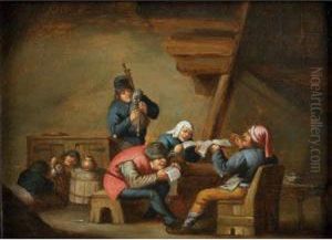 The Sense Of Hearing by Anthonie Victoryns