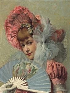 The Blue Fan by Eugene Vincent Vidal