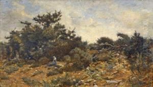 Paysage Aux Arbres by Vincent Vidal
