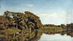 La Promenade En Barque
Huile Sur Toile by Vincent Vidal