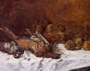 Still Life with Fowl by Eugene Boudin