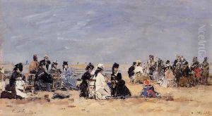 Trouville, Beach Scene XI