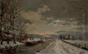 Paysage De Neige by Bernard, Ben Viegers