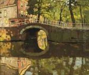A Dutch Canal by Bernard, Ben Viegers