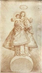 Nossa Senhora by Francisco Lusitano Vieira De Mattos