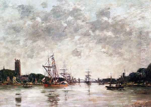 Dordrecht, Le Meuse, View of Swandrecht - view 1