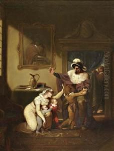 Estudo Para A 'suplica De Ines De Castro' by Francisco Viera Portuense