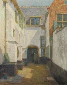 Begijnhof Te Brugge. by Emmanuel Vierin