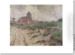 Dune View Withknokke At The Background by Emmanuel Vierin