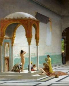 Interieur De Palais by Antoine Vierling