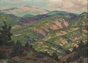 Sangre De Christo Mountains by Carlos Vierra