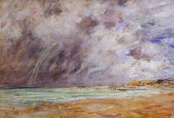 Le Havre, Stormy Skies over the Estuary - view 1