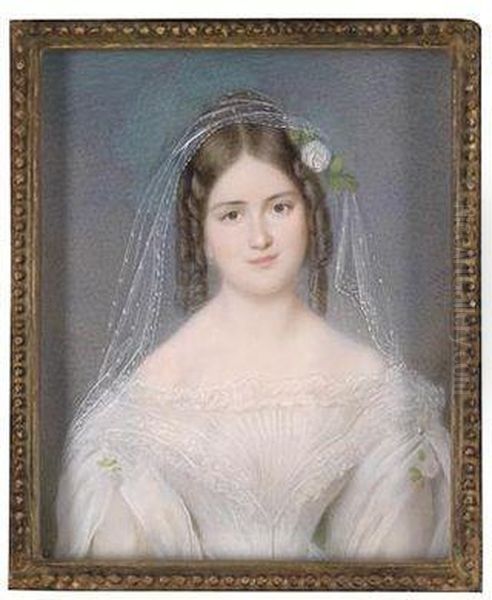 Bildnis Einer Jungen Frau In Weisem Kleid - view 1