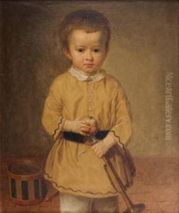 Portrait De Jeune Garcon A La Trompette