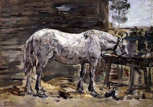 A Horse Drinking, c.1885-90 - view 1