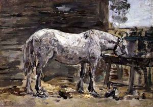 A Horse Drinking, c.1885-90 A Horse Drinking, c.1885-90