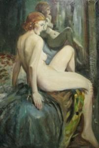 Nud Laoglinda by Bertalan Vigh