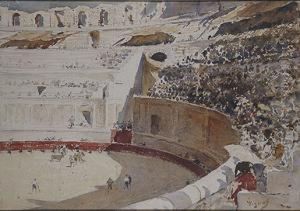 Plaza De Toros De Nimes by Pierre Vignal