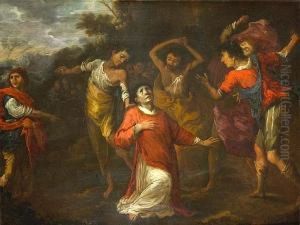 The Stoning Of St. Stephen by Jacopo Vignali