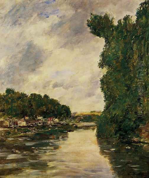 A River near d'Abbeville - view 1