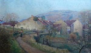 Rue A Arbois, Jura by Henri Vignet