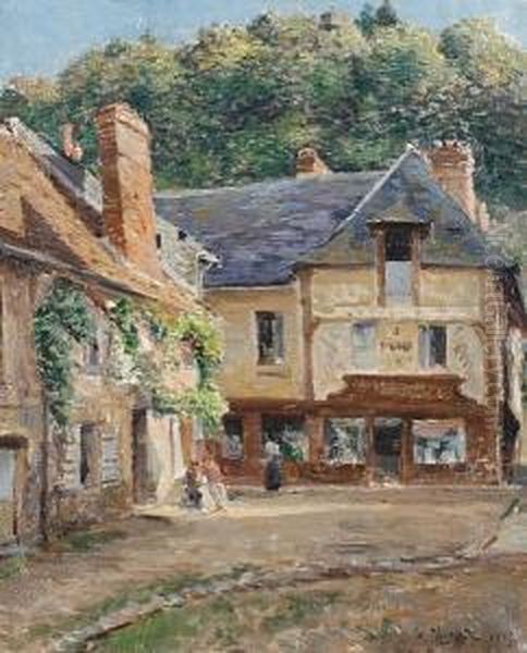 Continental Village Scene - view 1