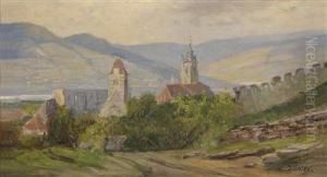 View Of Durnstein by Karl Vikas