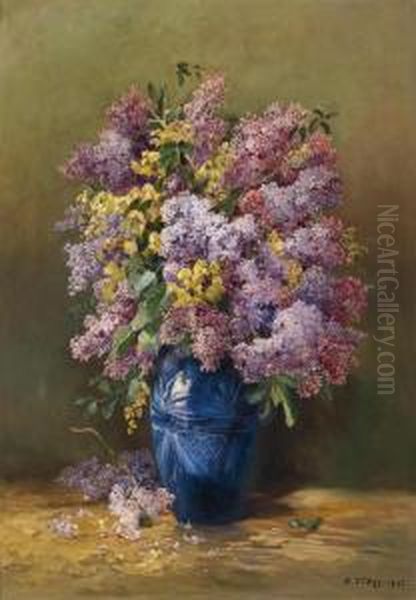 Bouquet Of Lilac In A Vase - view 1