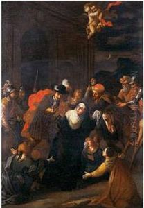 Humillacion O Martirio De Santa Monja by Senen Vila