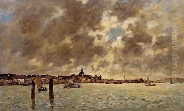 The Seine at Quilleboeuf - view 1