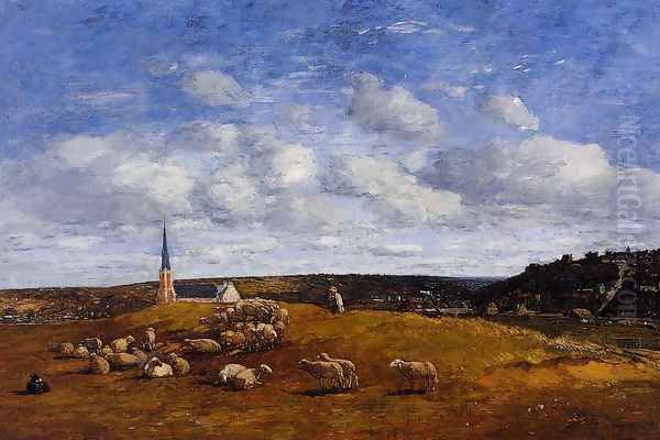 Landscape near Deauville - view 1