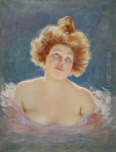 Ritratto Di Berta by Aleardo Villa