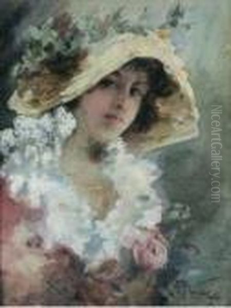 Donna Con Cappello - view 1