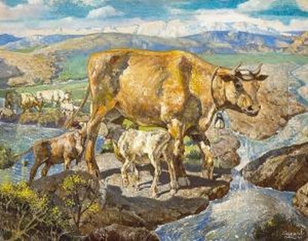 Cattle Watering - view 1