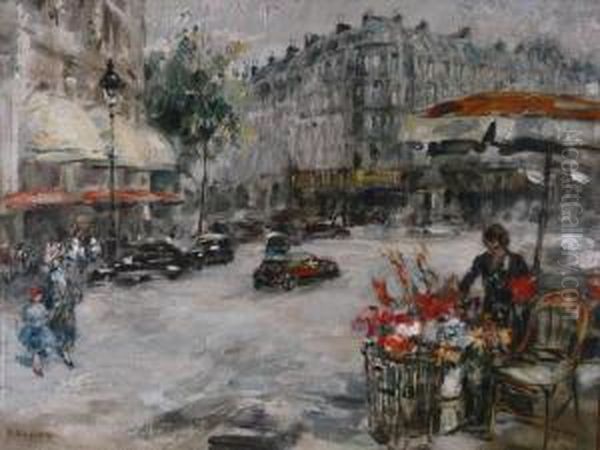 Paris Street Scene - view 1