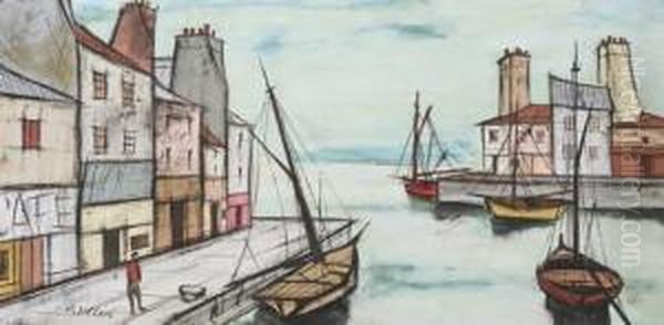 Boats In Harbor - view 1