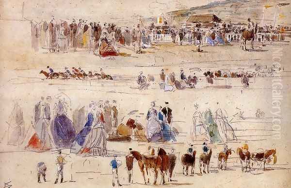 The Racetrack at Deauville - view 1