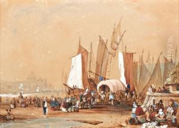 Visverkoop In De Haven - view 1