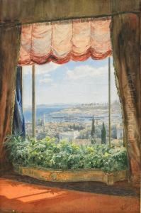 View Of Constantinople by Emile Villiers De L'Isle-Adam