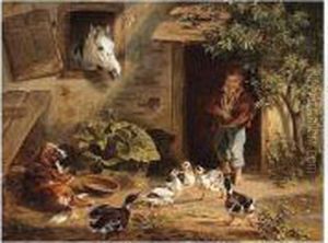 Feeding Time, Indistinctly Signed