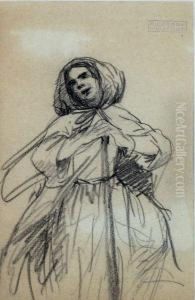 "campesina" by Ricardo Villodas Y De La Torre
