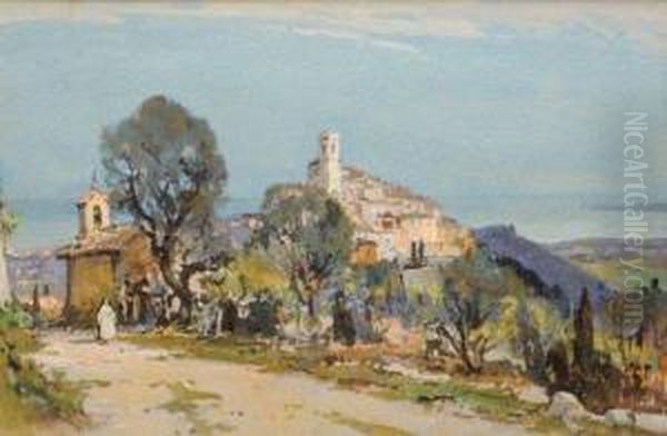 Promenade De La Religieuse
Gouache - view 1
