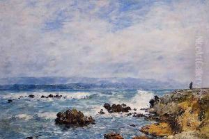 Antibes, the Point of the Islet by Eugene Boudin