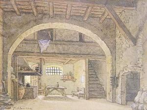 Interior De Una Casa by Mauricio Vilomara