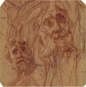 Etudes De Visages Tournes Vers Le Ciel