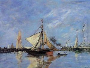 Trouville, the Jettys, High Tide III