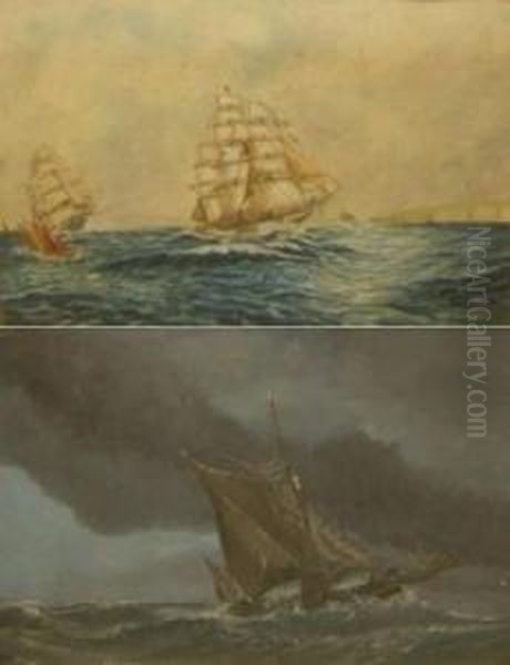Stormy Seascape - view 1