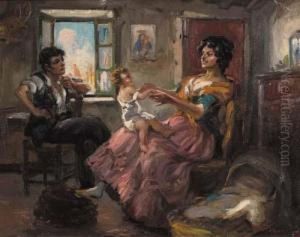 La Famiglia by Aristotele Vincenzi