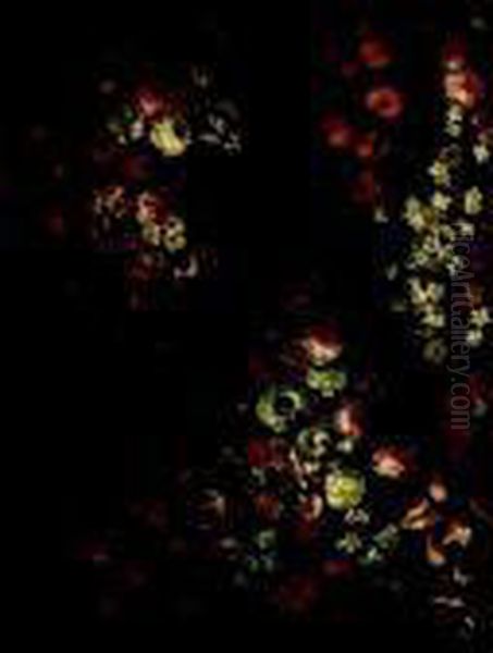 Corbeilles De Fleurs Et Fruits - view 1