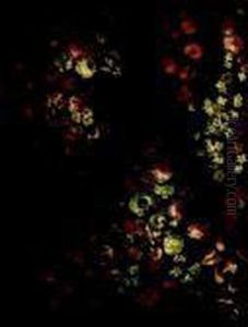 Corbeilles De Fleurs Et Fruits by Giuseppe Vincenzino